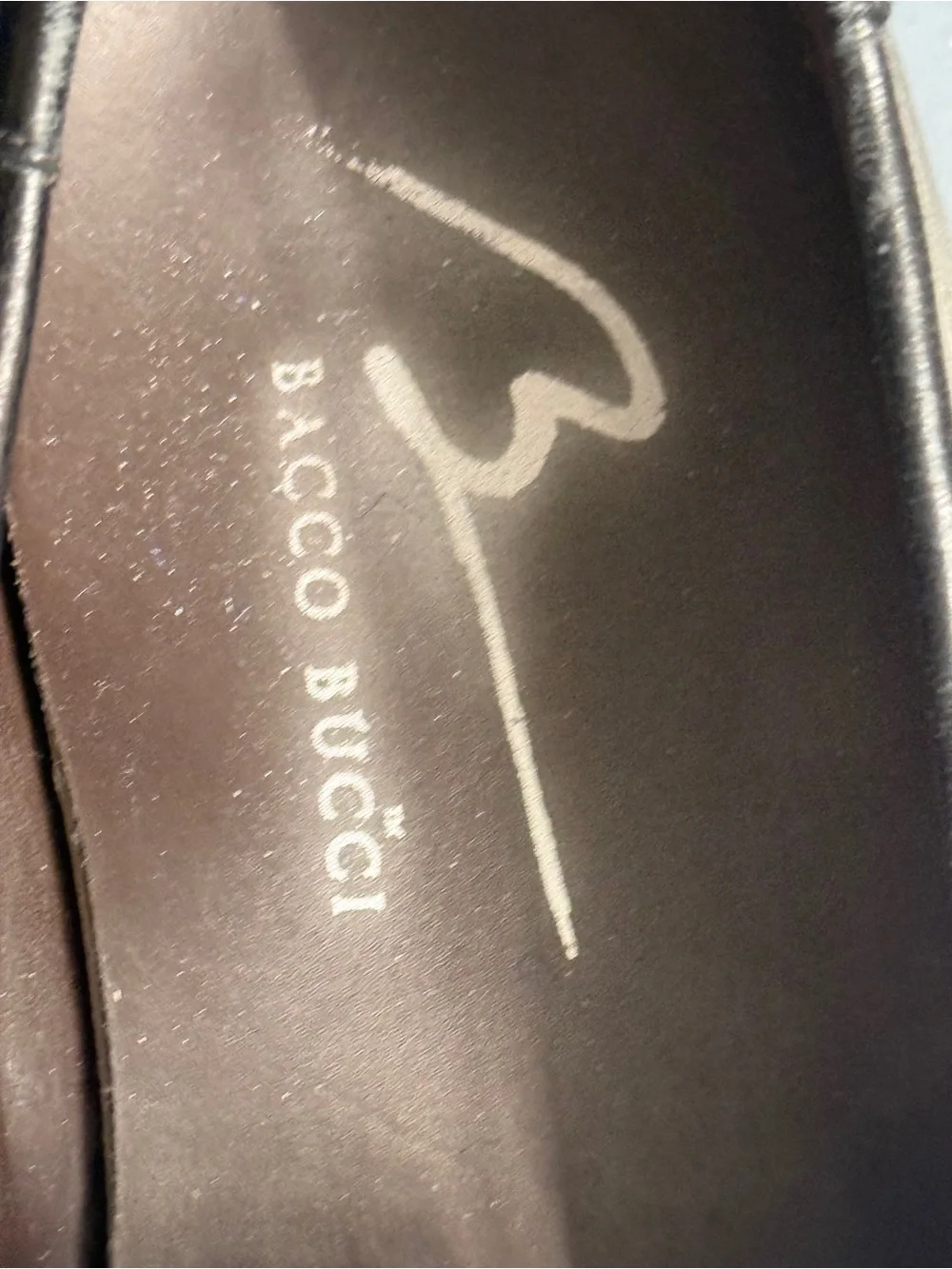 Bacco Bucci Loafers Mens Size 11 Black Leather Slip-On Shoes Driving